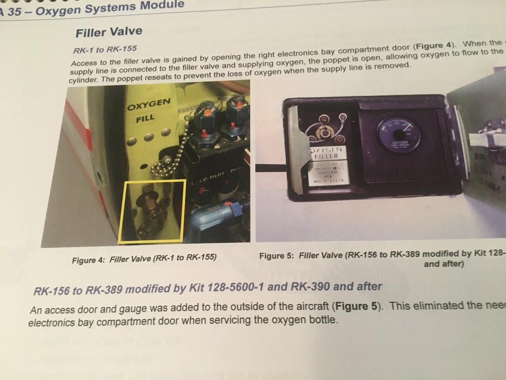 BeechJet 400A Oxygen Systems Booklet Manual