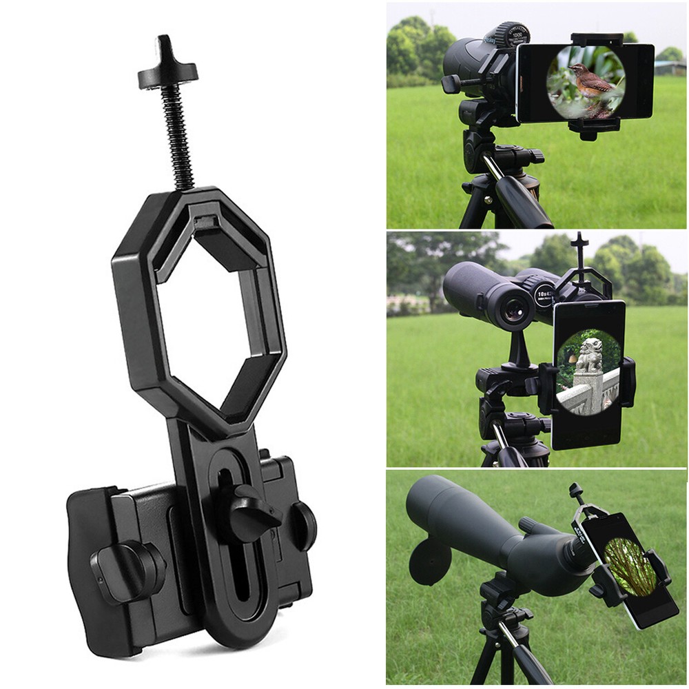 Mobile Phone Camera Adapter Telescope Spotting Scope Microscope Mount Holder