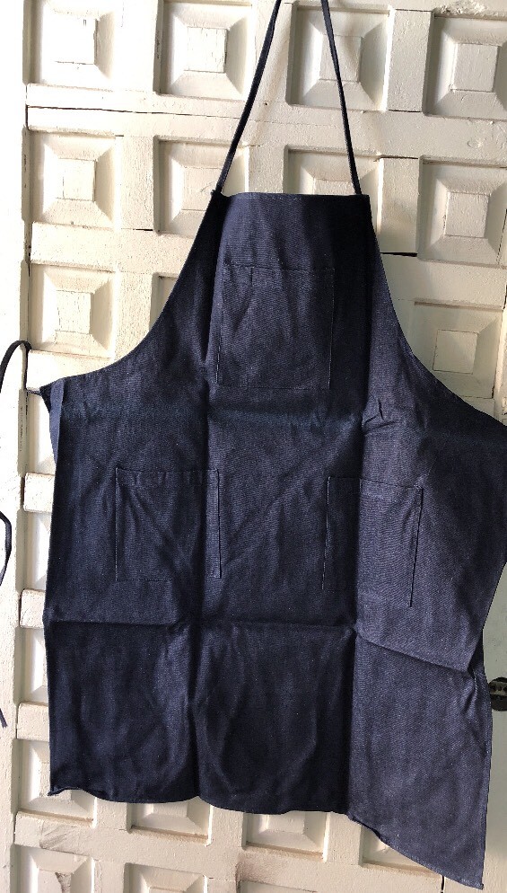3 pcs Denim Apron, Heavy-duty, Multi-purpose Apron