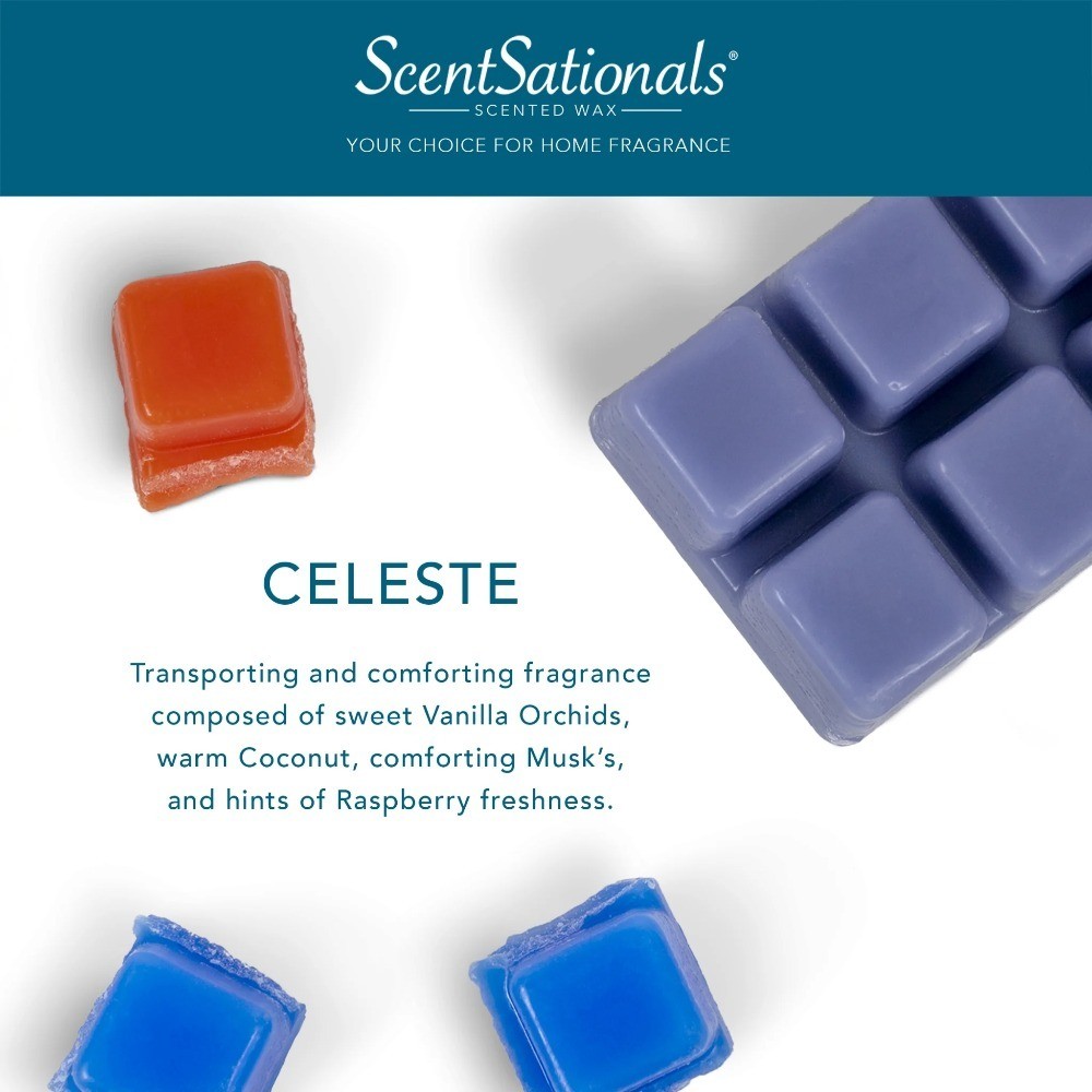 Celeste Scented Wax Melts, , 2.5 oz (5-Pack)