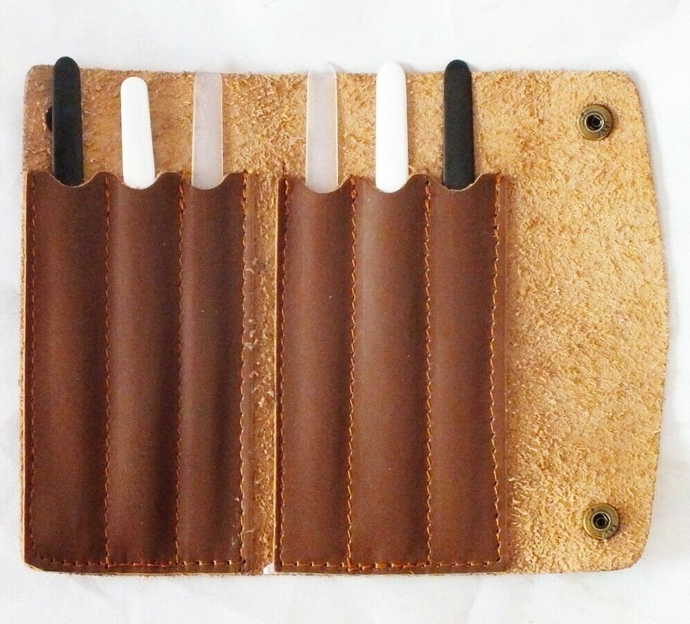 Genuine Leather Wallet With Picks for Oud