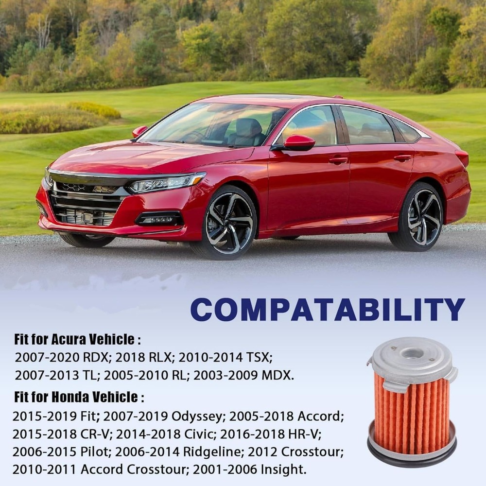25450P4V013 Automatic Transmission Fluid Filter For Acura MDX 2003-2009 Models