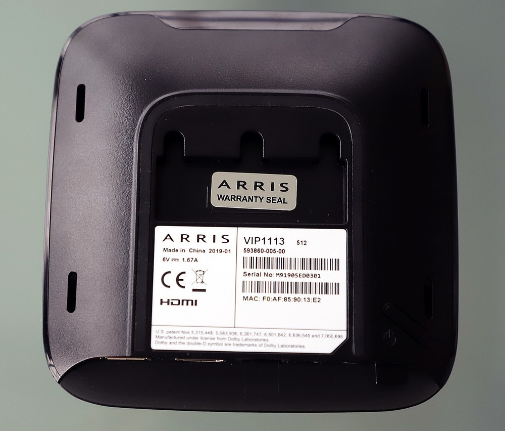 Arris VIP 1113 STB (set top box)
