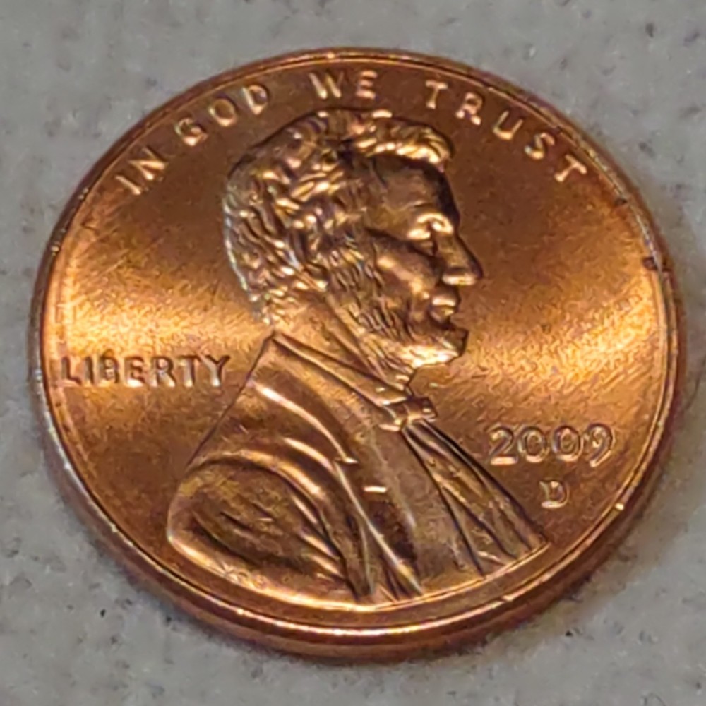 2009 D Lincoln Bicentennial Small Cent Formative Years RD Uncirculated