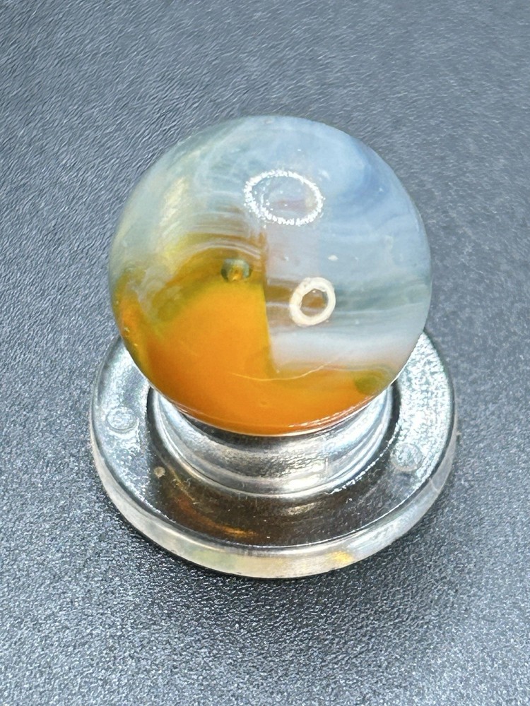 Vitro Agate “V” Patch Conqueror Marble 0.591”