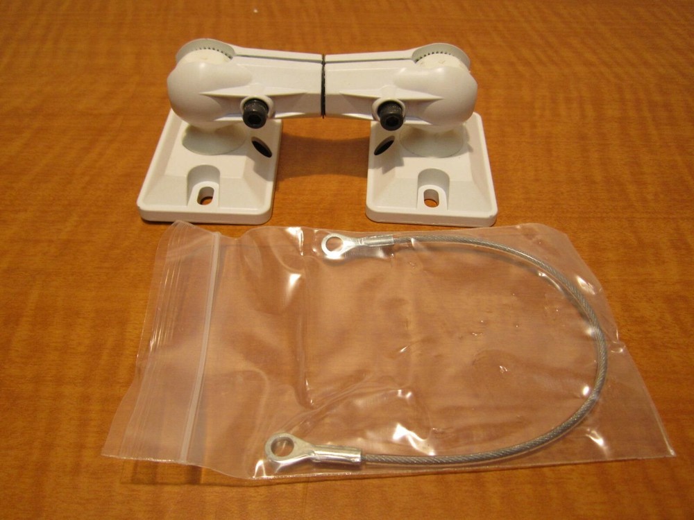 PanaVise 110120W Wall/Ceiling Stud Speaker Mount, 20 lb Max Load Capacity White