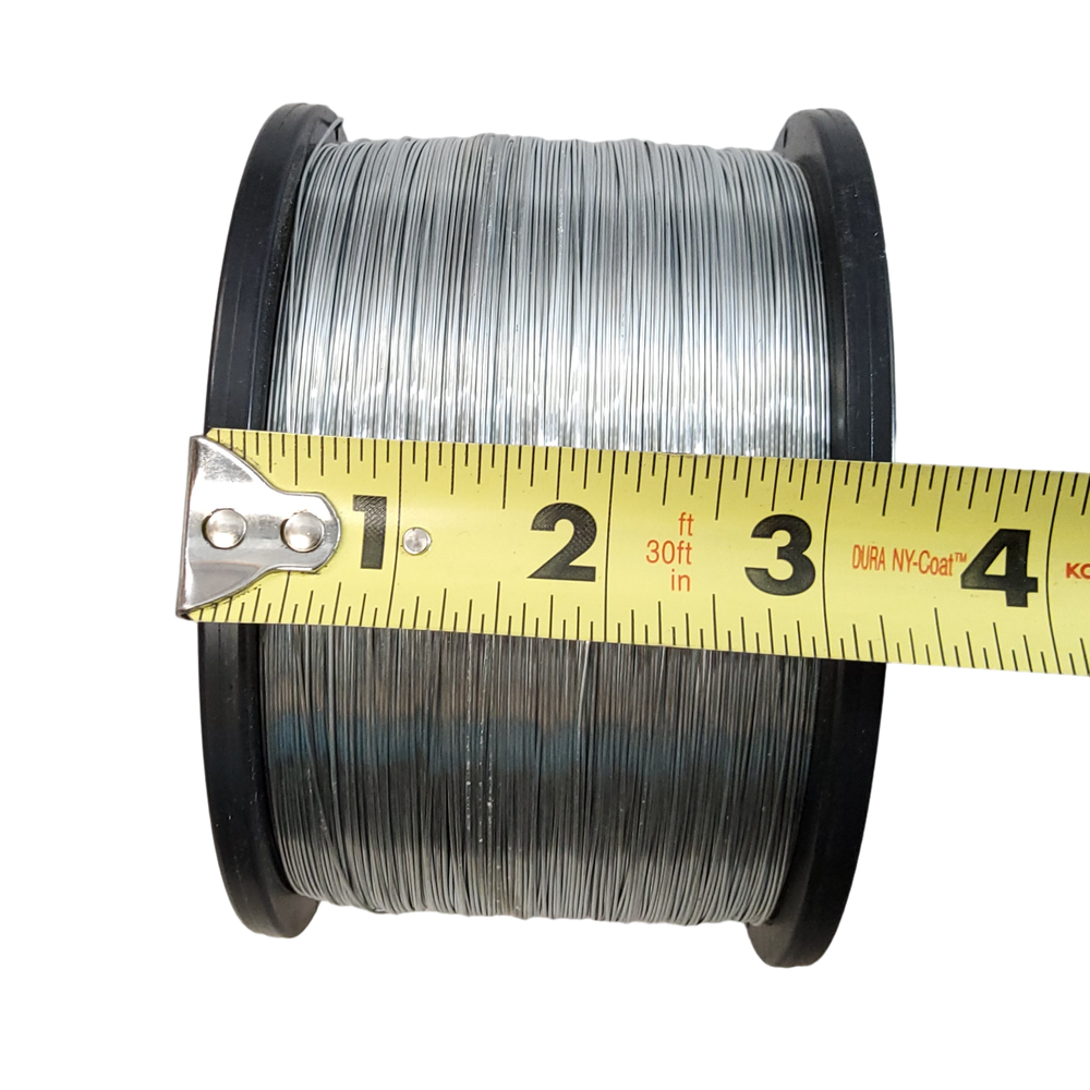 Bindery Stitcher Galvanized 22 Gauge .65mm Round Stitching Wire 5lb Spool
