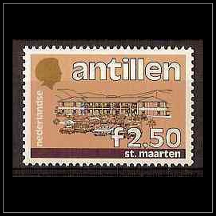 Netherlands - Dutch Antilles Issue 1986 (835) Building