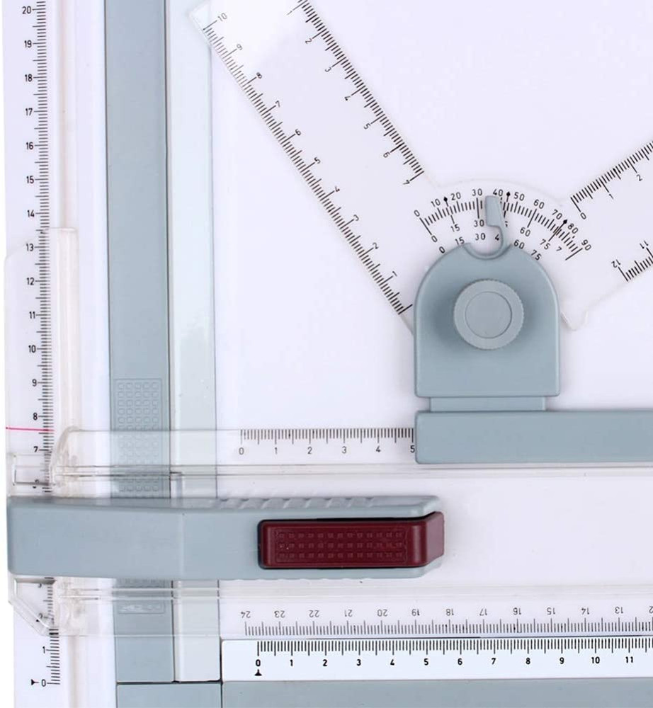 Drawing Table Board, Adjustable Measuring System Angle Parallel Motion Drawing