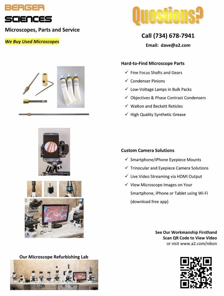 Custom Fit Microscope Linear Polarizer Filter Kit - 98% Extinction Ratio