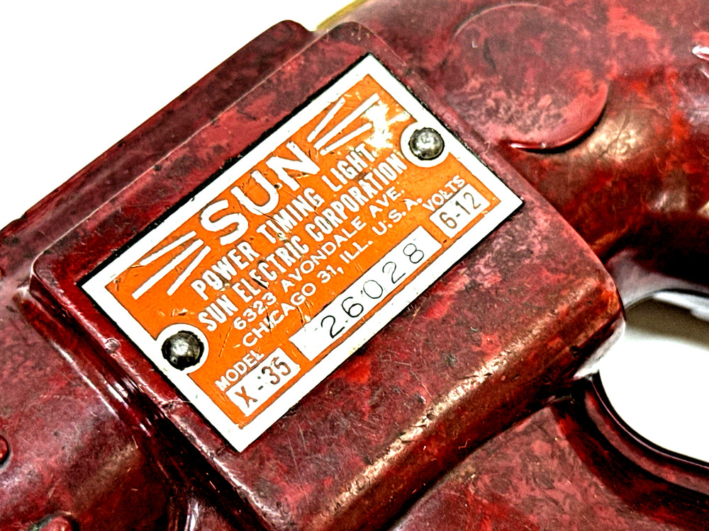 Sun Vintage 6v & 12v Timing Light - Model 45