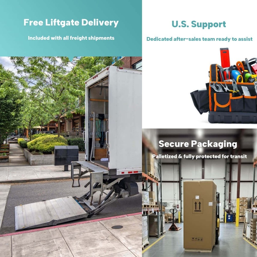 WESTLAKE 72" 3-Door Worktop Refrigerator - SCRATCH