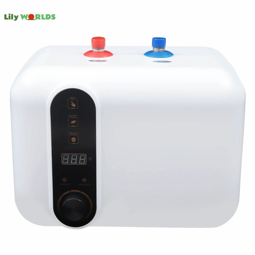 Electric Mini-Tank Water Heater Under Sink Water Heater with USA Cord Plug 1.5kW
