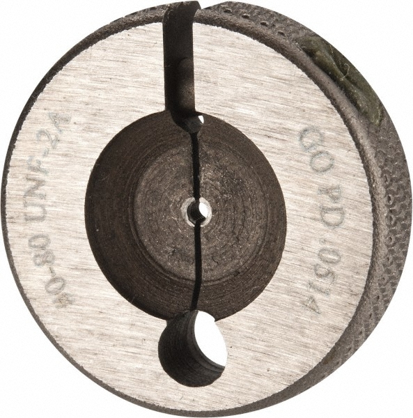 Vermont Gage 0-80 Go Single Ring Thread Gage Class 2A, Tool Steel