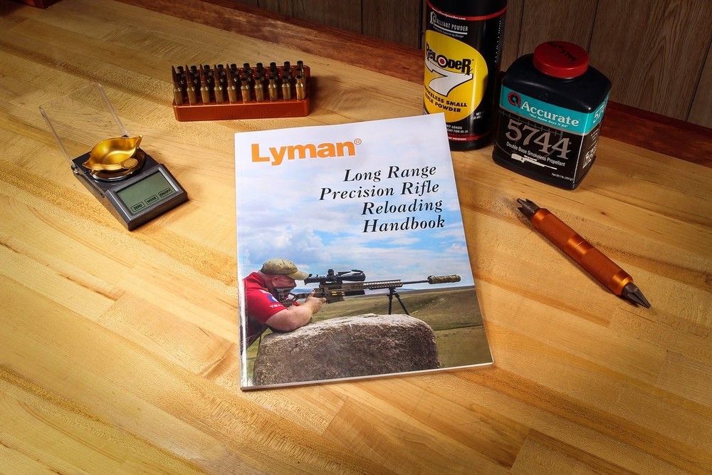 Lyman Long Range Precision Reloading Handbook, White, 8.50 8.50, Black