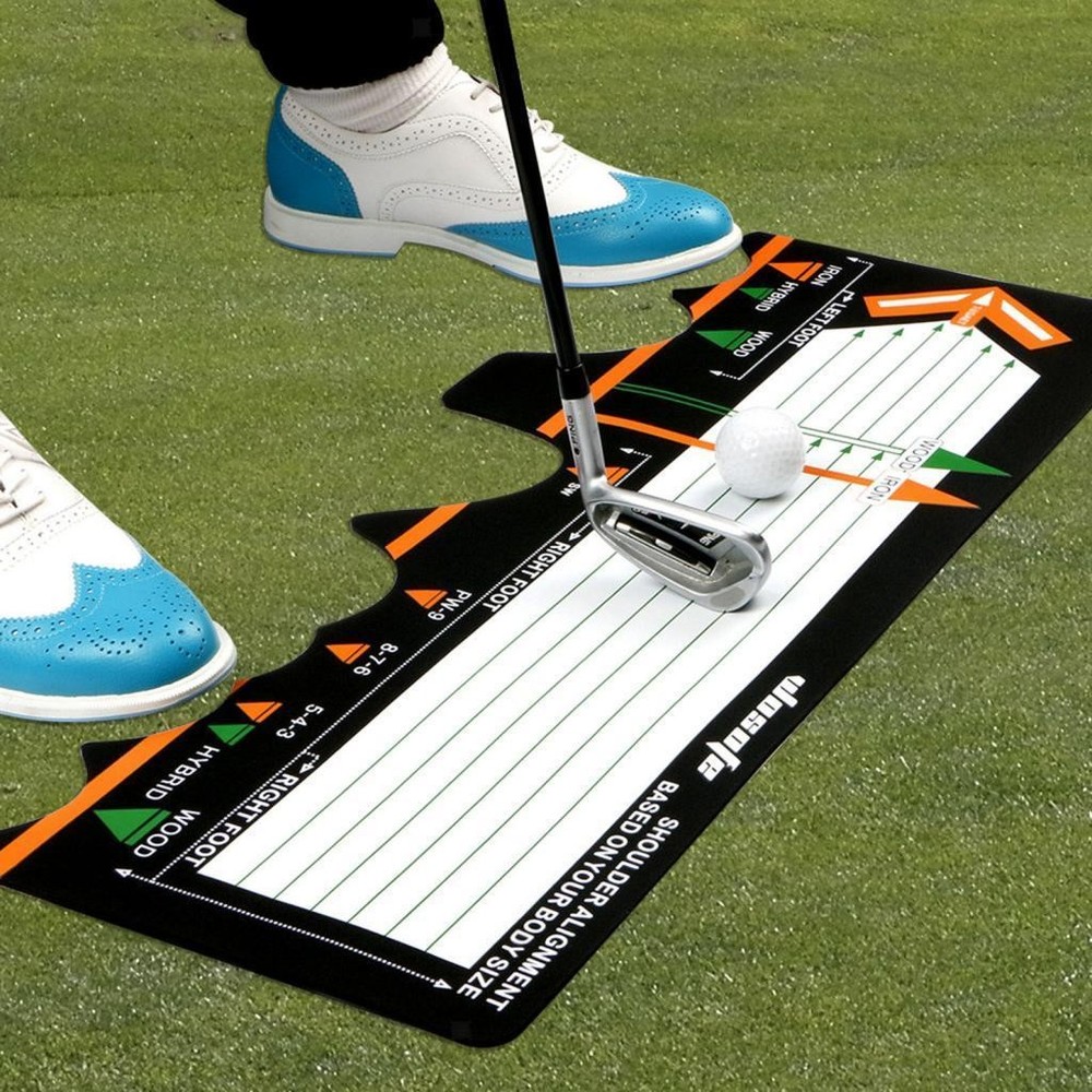 Golf Exercise Sky Mat, Golf-swung-exercise Control Mat for Hit Detection, Golf