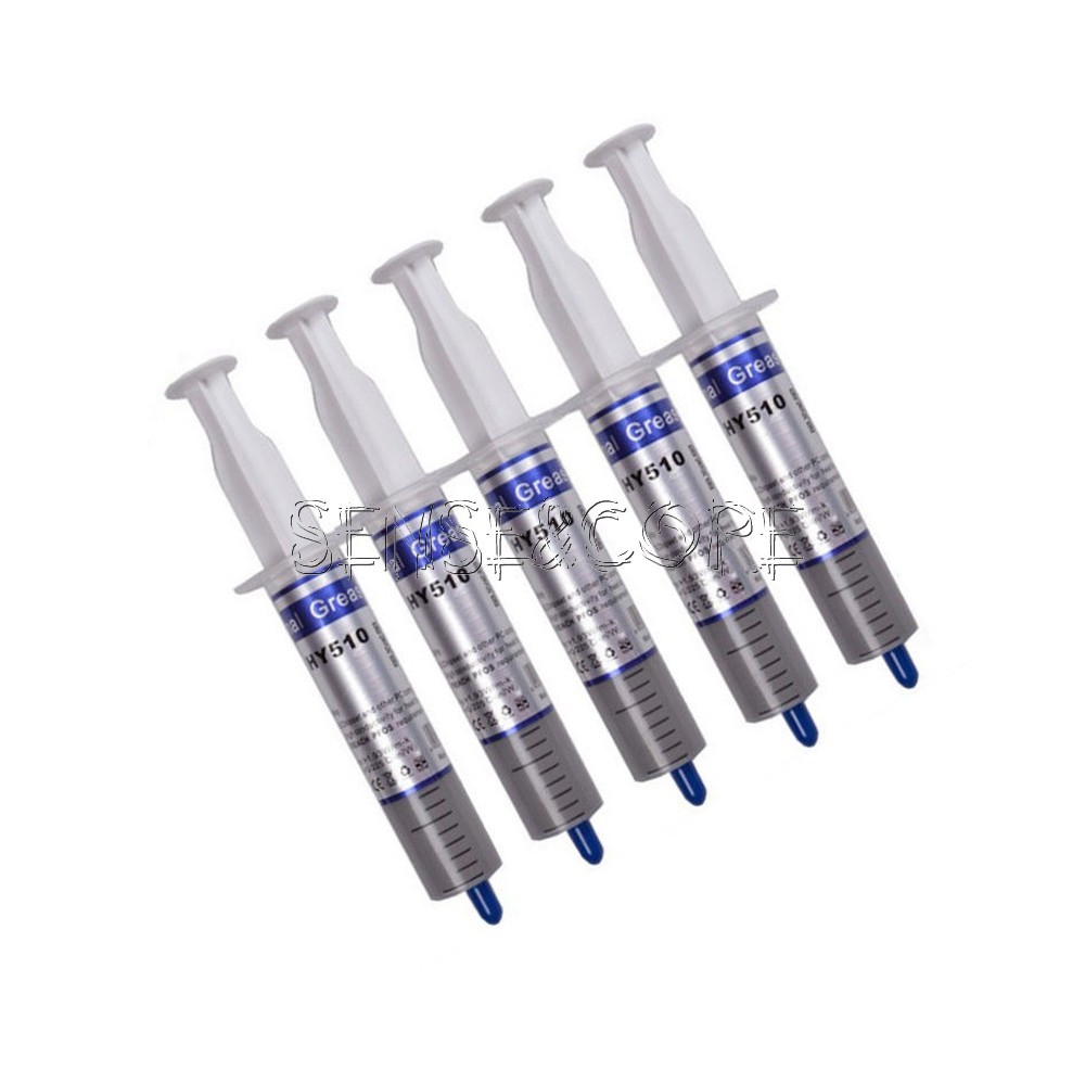10PCS 30g Grey Thermal Conductive Grease Paste For CPU GPU Chipset Cooling HY510
