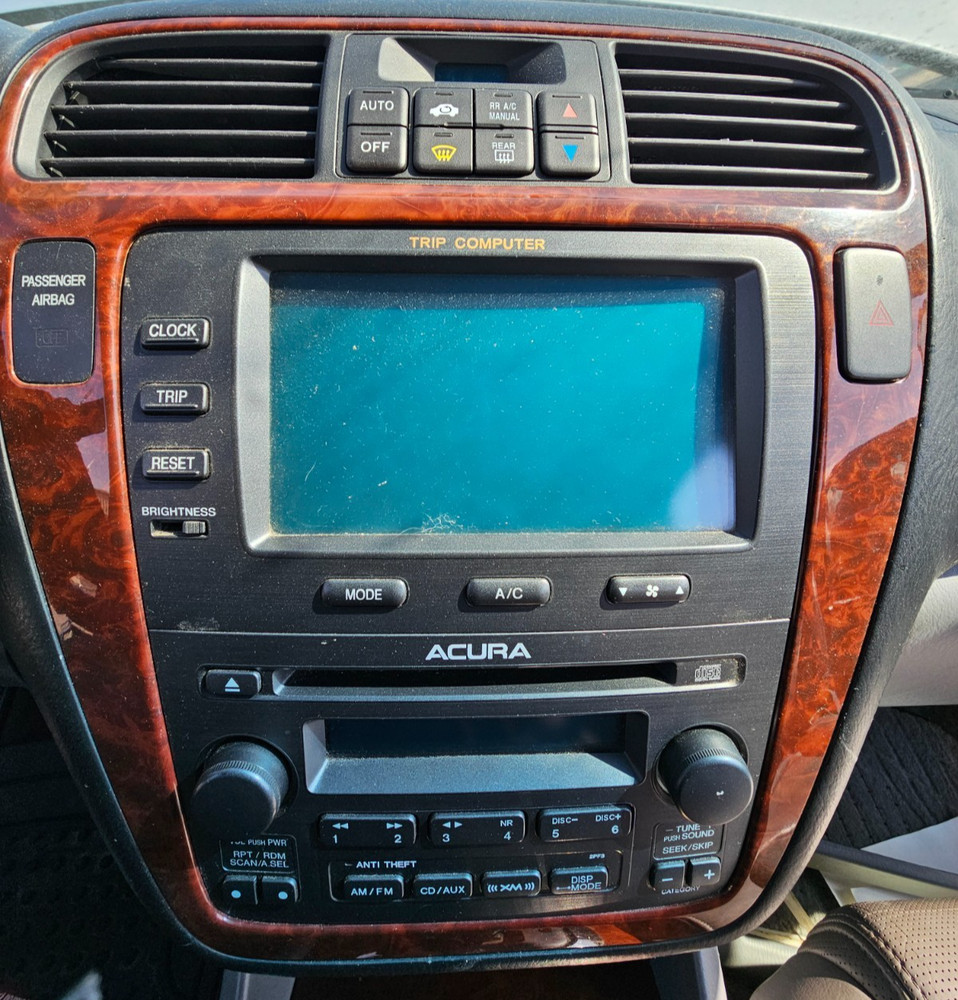 2005-2006 Acura MDX Trip Computer OEM Display Screen Dash Navigation TV Video