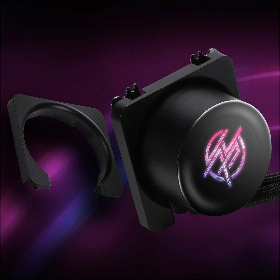 MSI MPGCORELIQUIDP13360 360mm ARGB Liquid CPU Cooler With LCD Screen Black