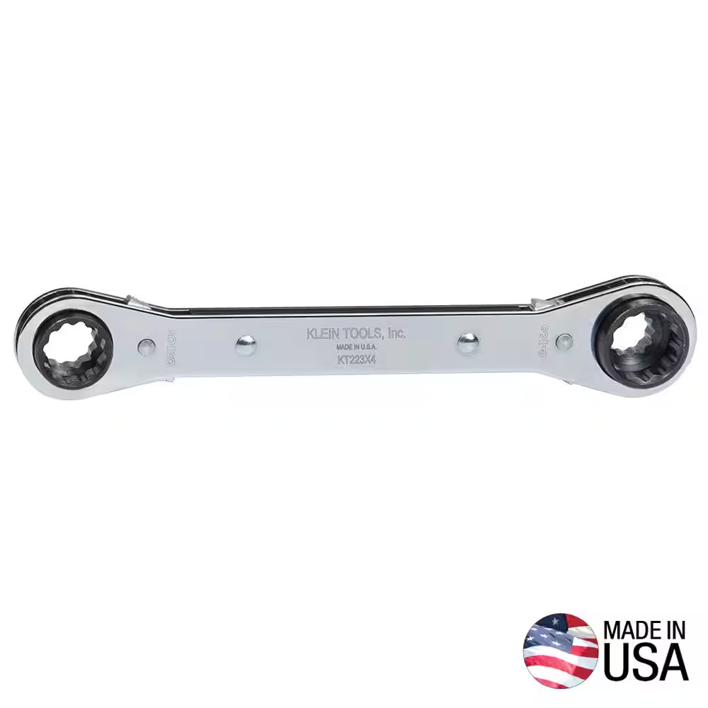 Lineman'S 4-In-1 Ratcheting Box Wrench