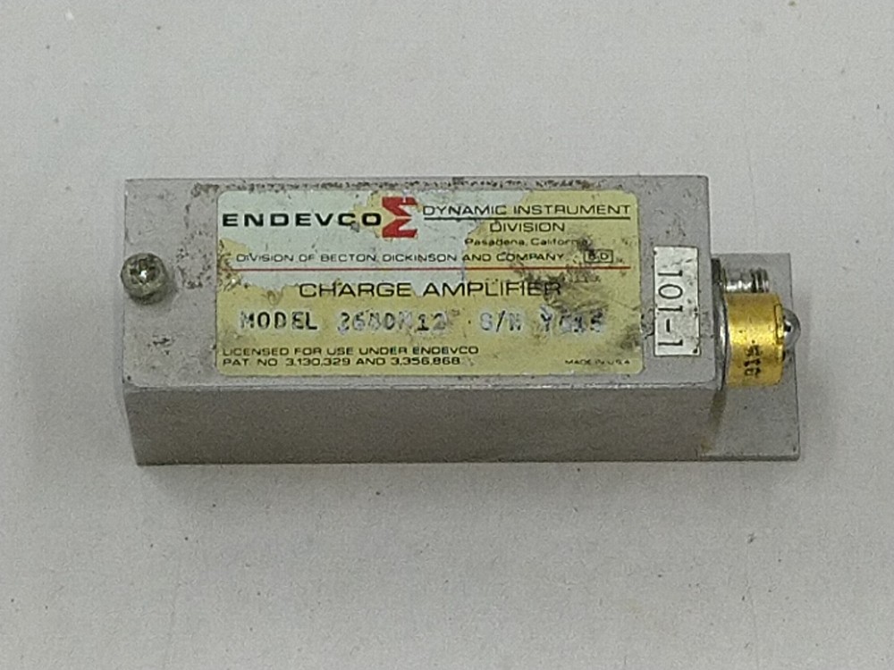 Endevco 2640m12 Charge Amplifier