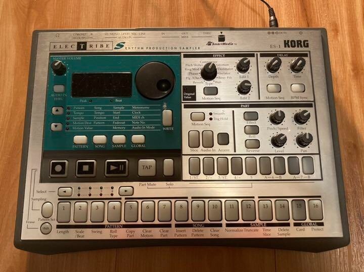 KORG ES-1 Sampler Synth Sequencer From Japan