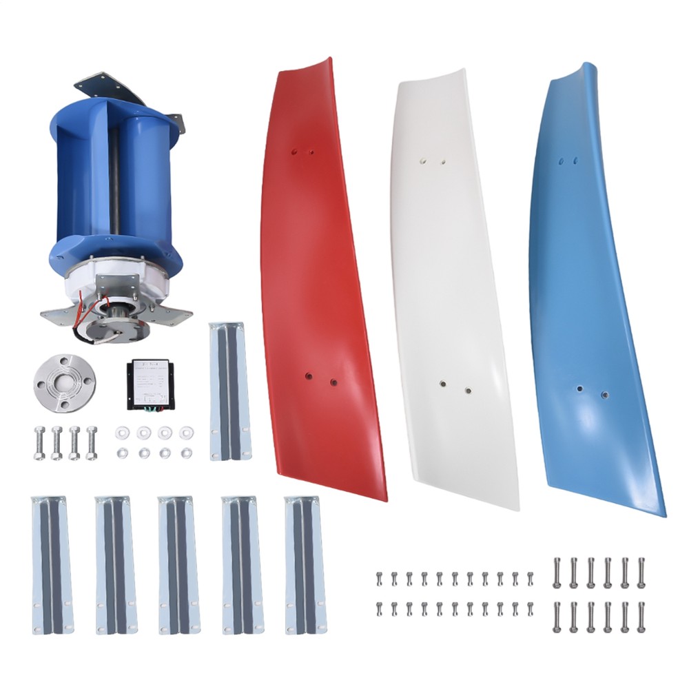 3000W 12V Vertical Axis Wind Turbine Generator Inverter Controller KIT