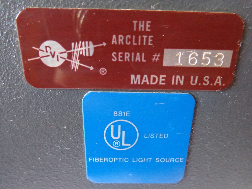 ARCLITE 20000 DIAGNOSTIC FIBER OPTIC LIGHT SOURCE