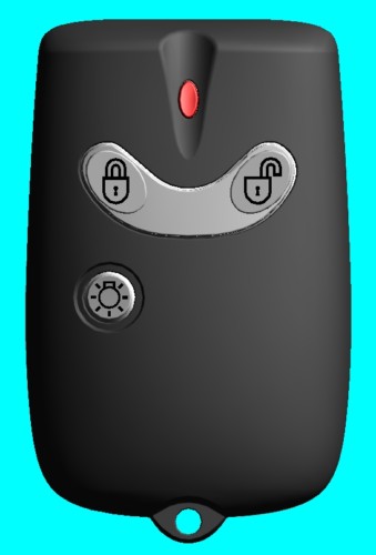 KC3002 - Extra Three Button  with Indicator Transmitter