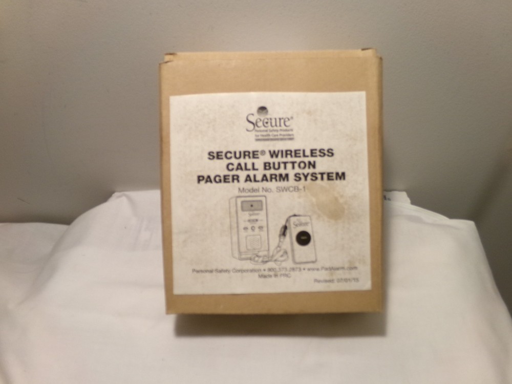 Secure Wireless Call Button Pager Alarm