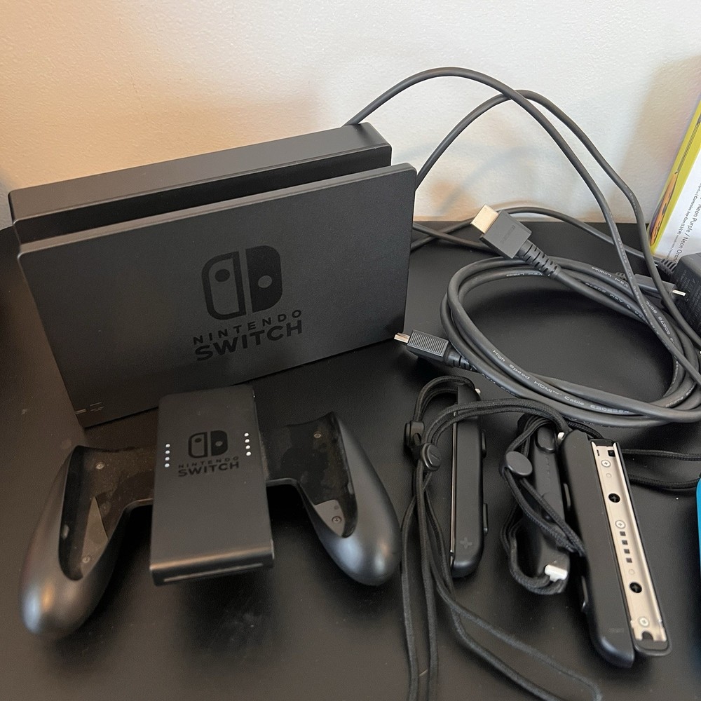 OEM Nintendo Switch Docking Station Controller Joy Con Accessory Red Blue