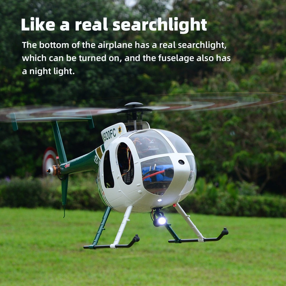 ROBAN RTF MD-500E Super Scale 470 Size GPS Stabilized Helicopter