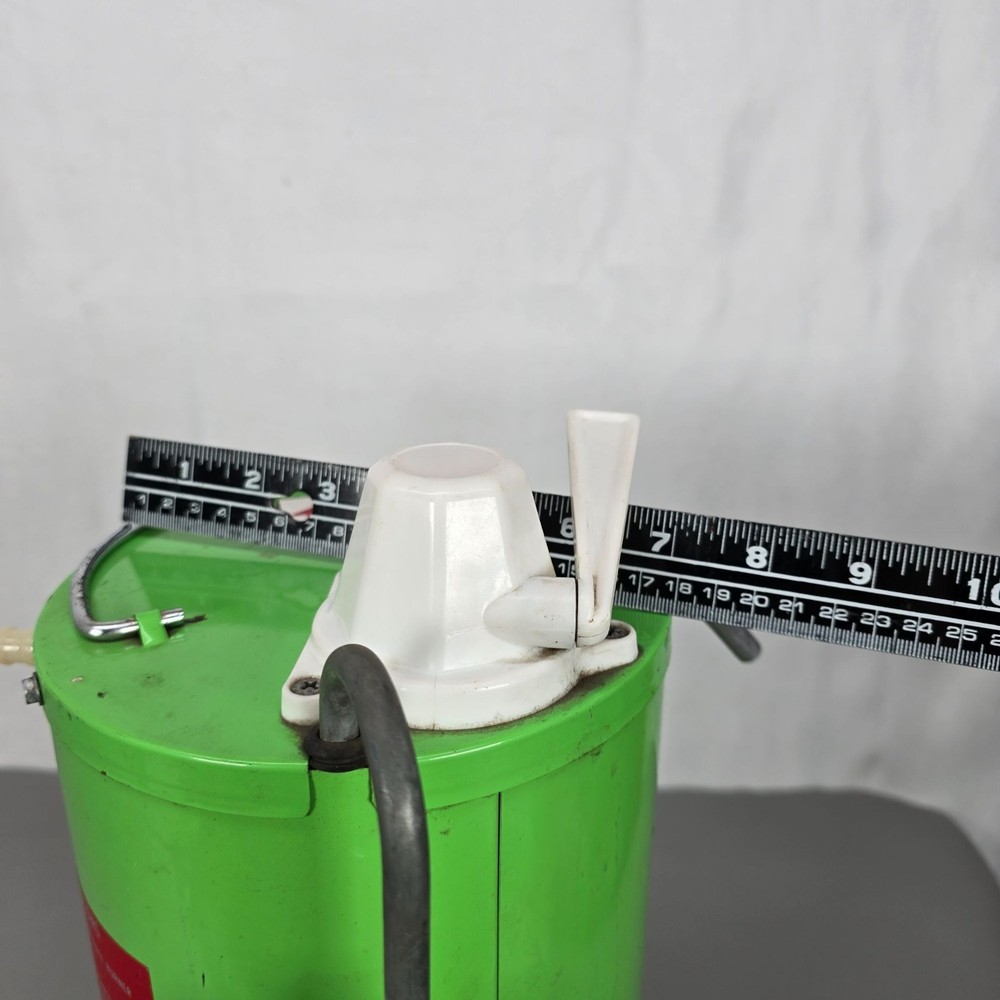 VTG Little Sizzle Portable Green White Propane Camping Water Heater Safety Valve