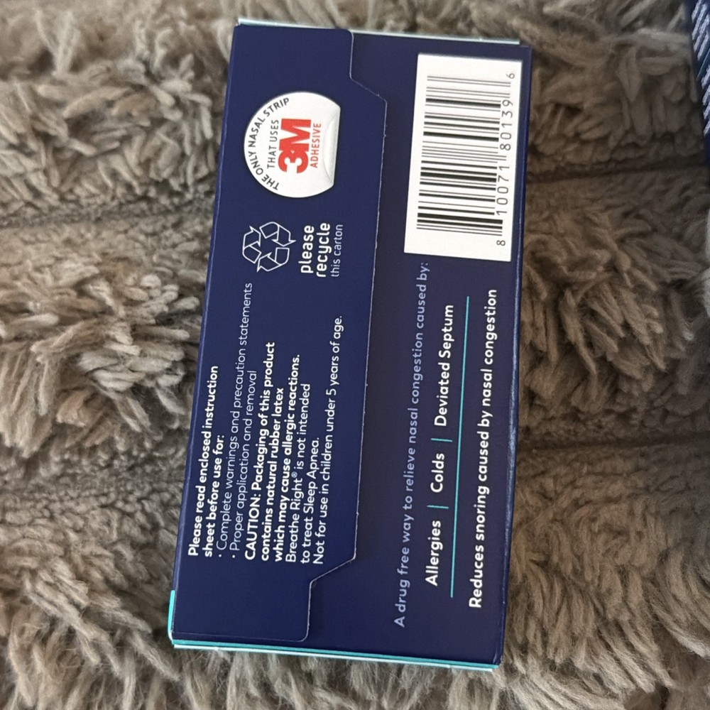 Breathe Right Extra Strength Nasal Strips, 4 Per Pack, Clear - 6 Boxes