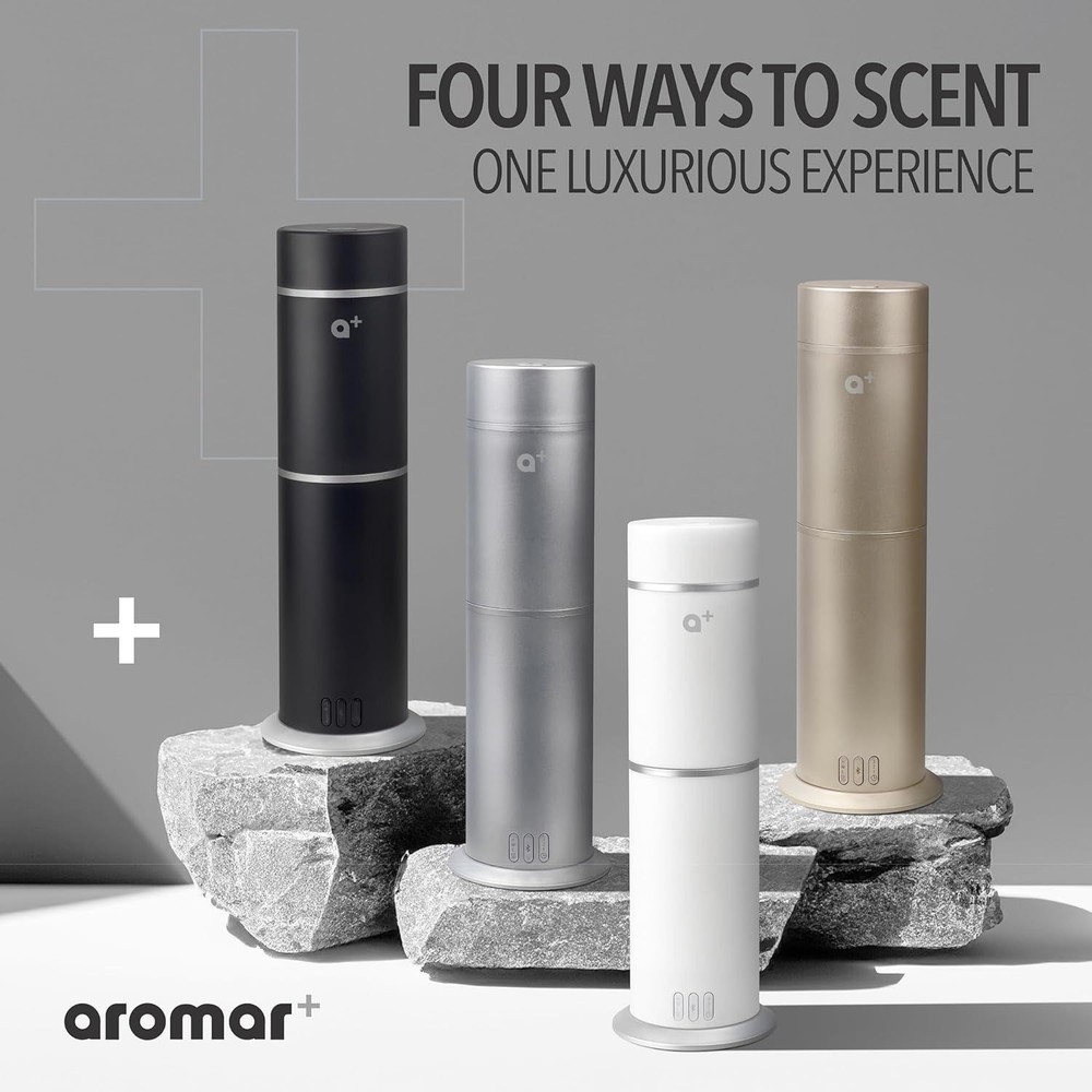 AROMAR Plus -Smart Waterless Essential Oil Diffuser:AIr Scent Include Scent