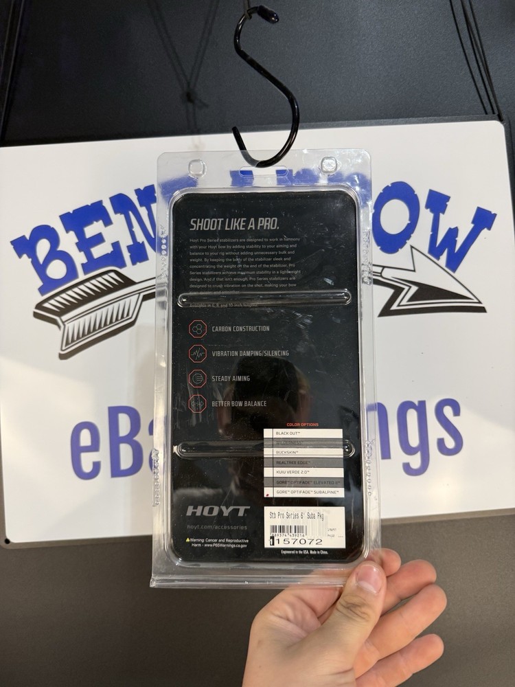 Fuse Frontline Stabilizer 6 Buckskin Archery Bow Stabilizer New In Package