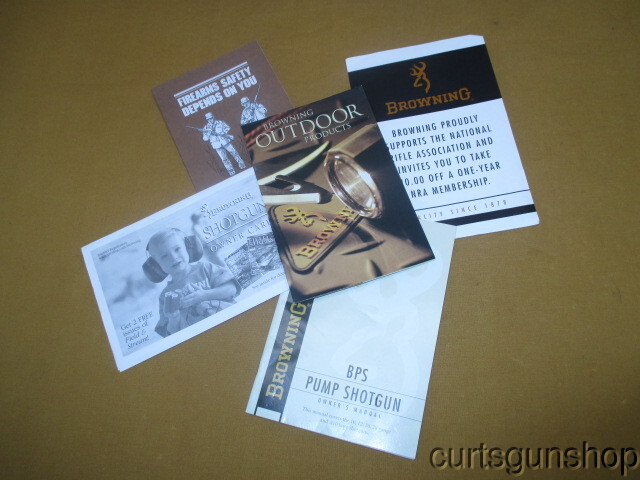 Browning BPS Shotgun Owner's Manual