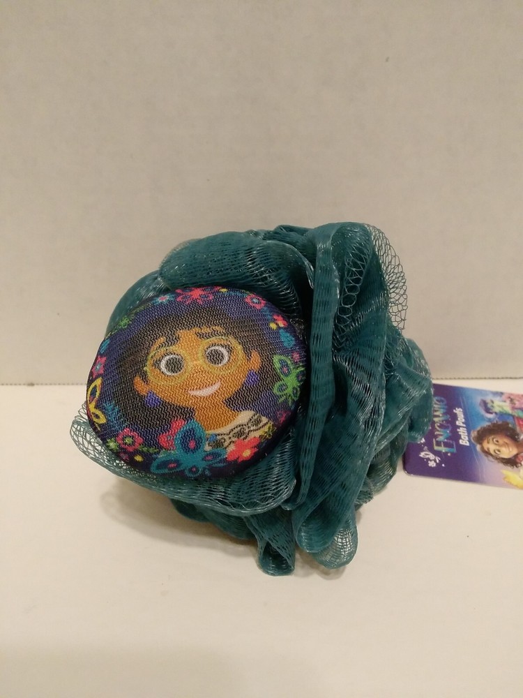 Disney Encanto Bath Poufs Green Ages 3+