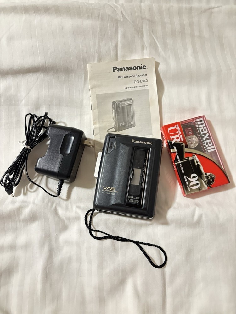 panasonic mini cassette recorder RQ-L340