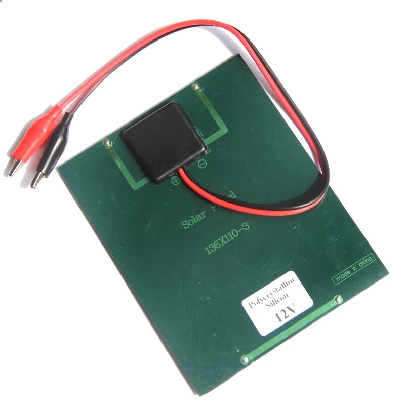 2W 12V Polycrystalline DIY Solar Panel Micro Mini Small Power Solar Cells Panel