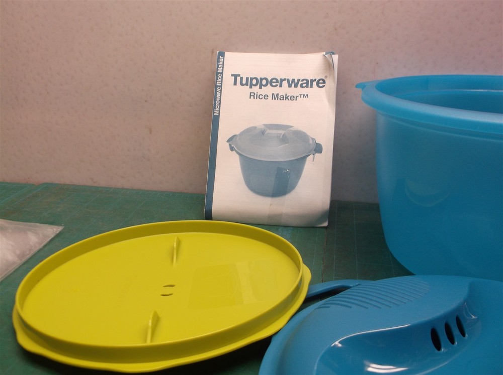 Tupperware rice cooker 2.2L 64514a blue