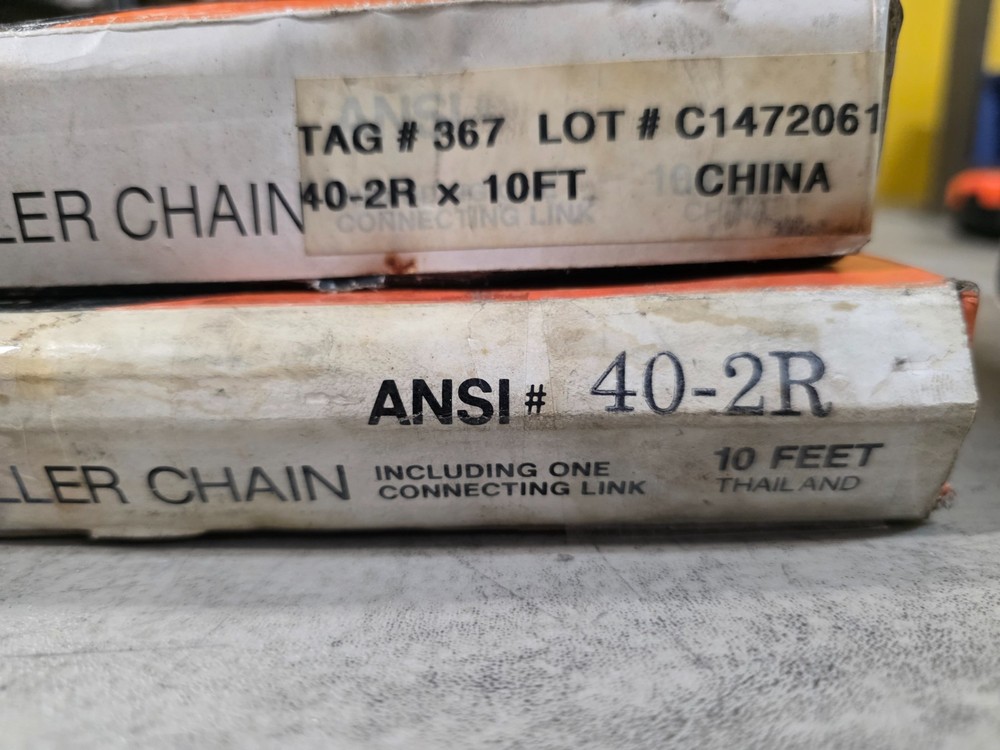 Peer Chain 40-2R 10Ft Roller Chain