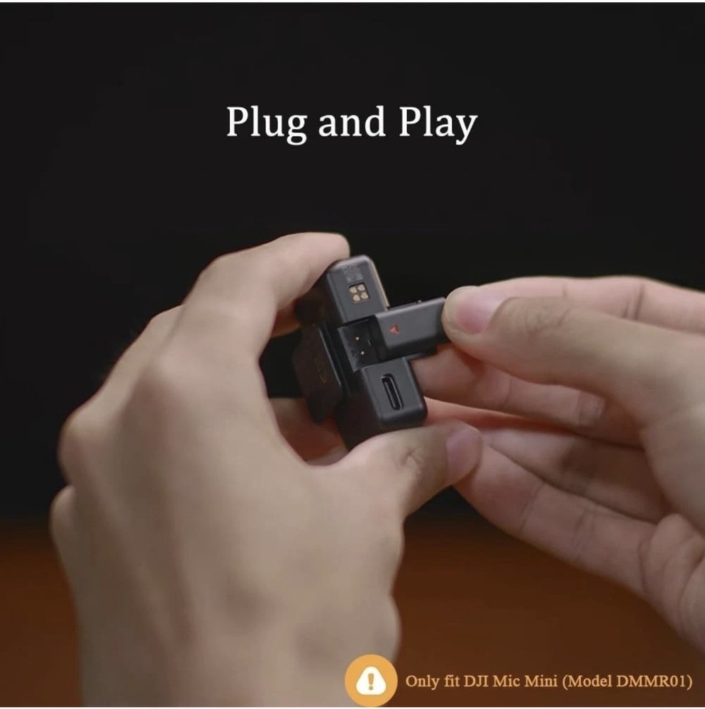 Original DJI branded Mic Mini Mobile Phone Adapter Type-C Smartphone/PC/Mac