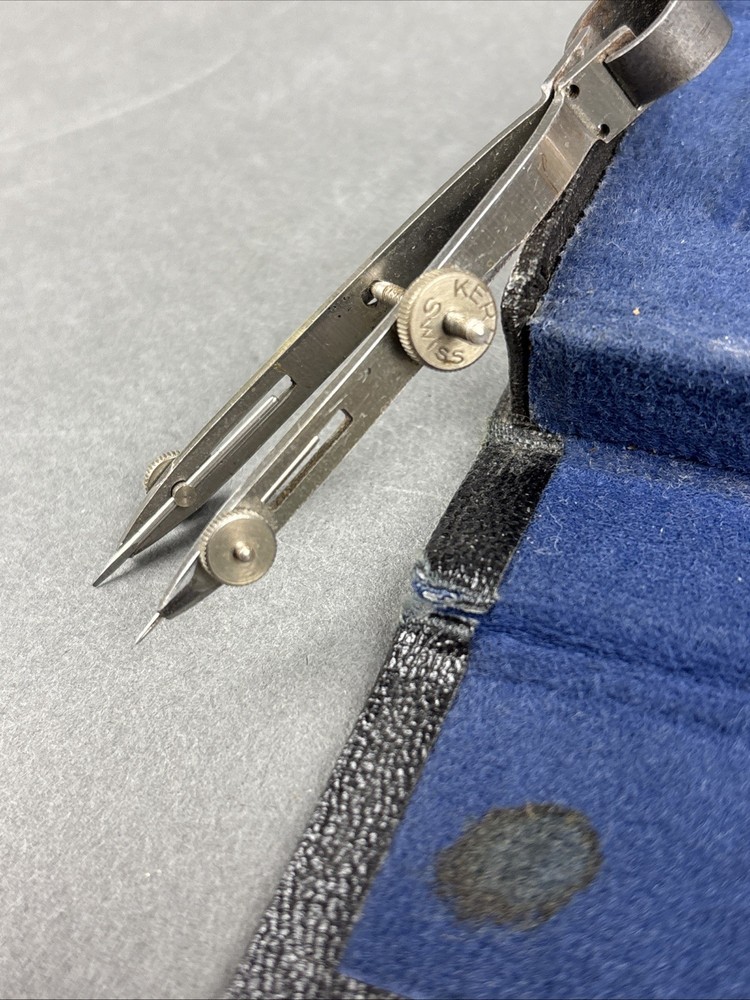 Kern Aarav Drafting Set Tools in Case Swiss B H Elliot Engineering
