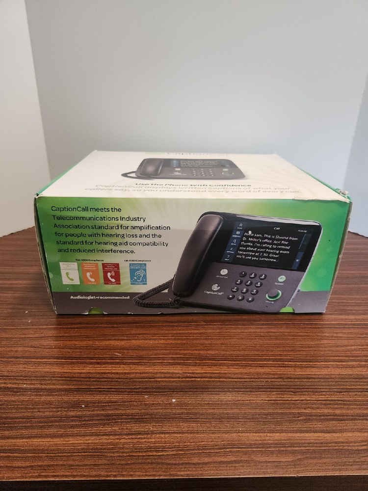 Caption Call Phone Hearing Impaired Touch Screen Model 67Tb Tested