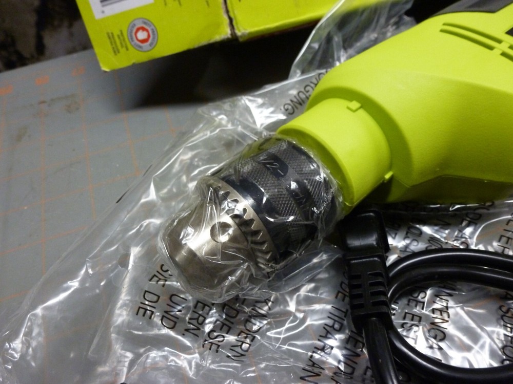 New Open Box Ryobi D620H 5/8 inch Variable Speed Reversible Hammer Drill