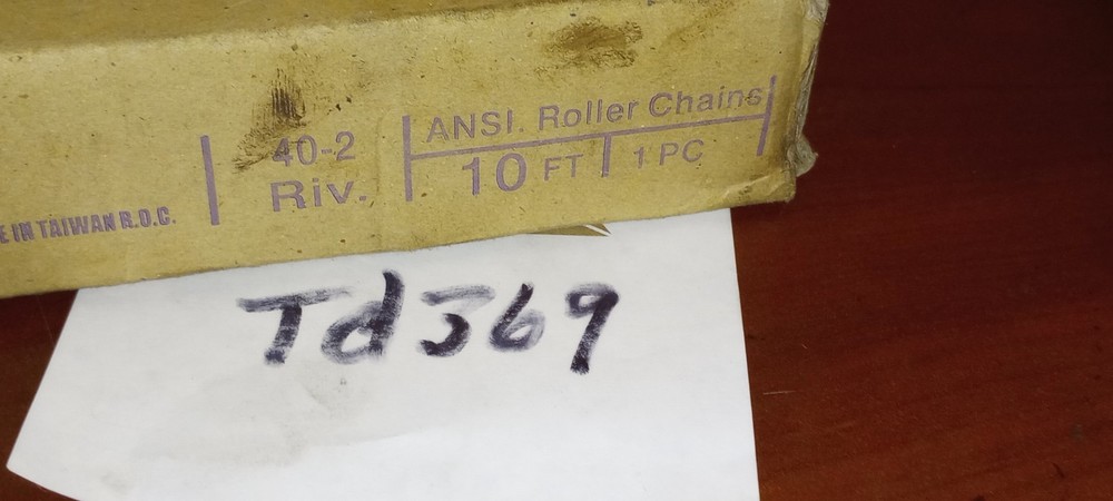 HITACHI Duplex 40-2 Roller Chain 10ft BoX
