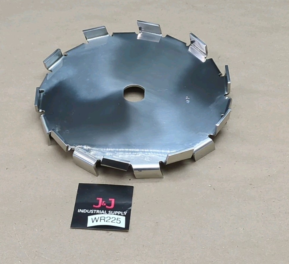 Stainless Steel Saw Tooth Type Mixing Dispersion Blade 8" Diameter