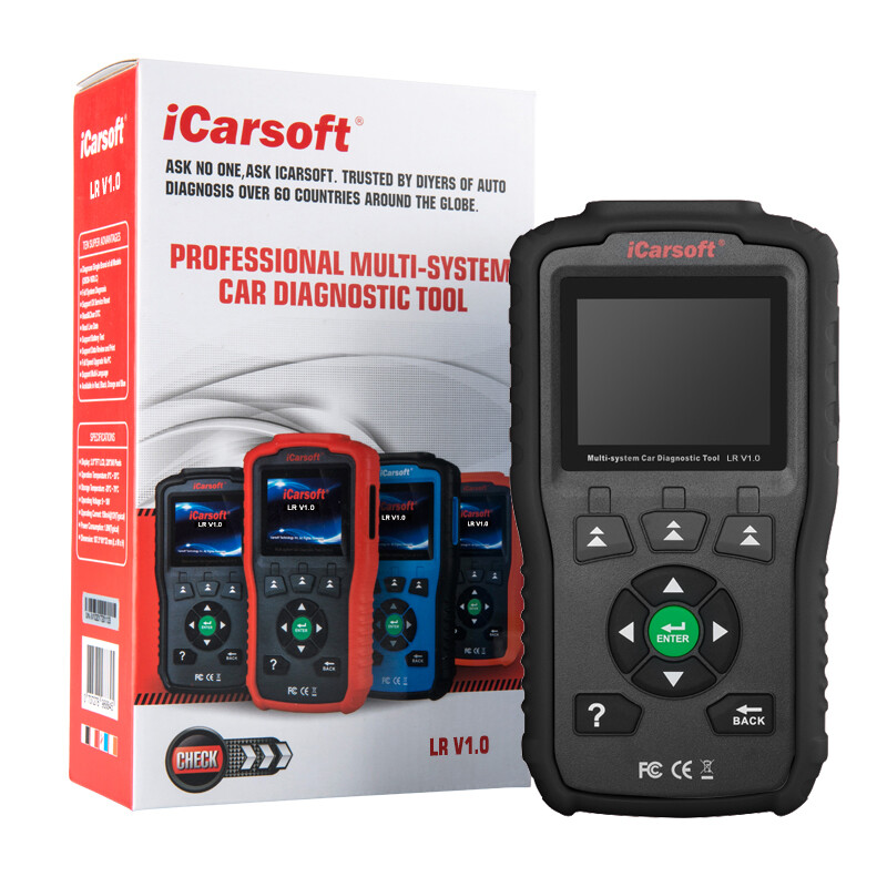 LAND ROVER JAGUAR DIAGNOSTIC SCANNER TOOL ABS SRS CODE READER iCarsoft LRV1.0