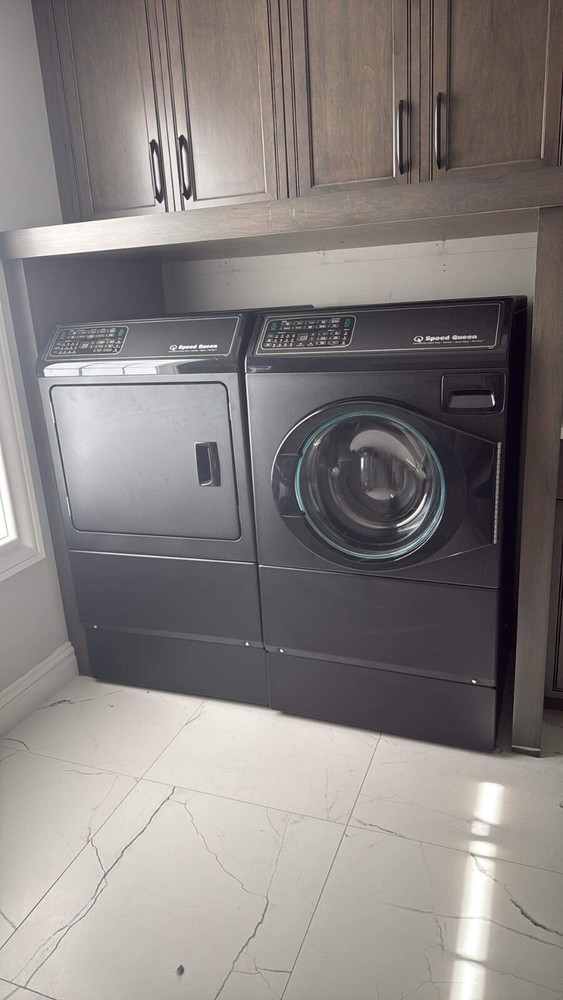Speed Queen washer and dryer set front load